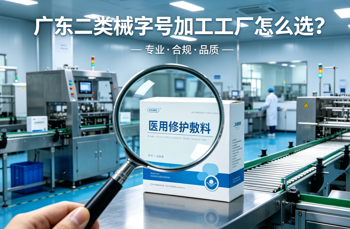 广东化妆品工厂系列③：广东二类械字号加工工厂怎么选？认准这三条硬标准