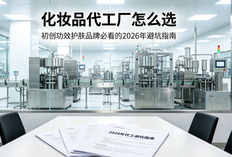 化妆品代工厂怎么选:初创功效护肤品牌必看的2026年避坑指南