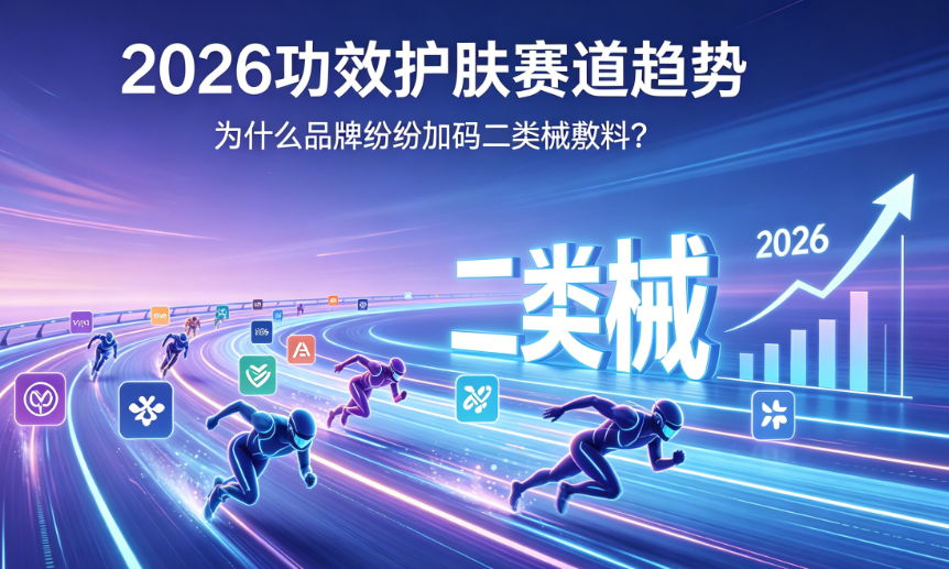 2026 功效护肤赛道趋势：为什么品牌纷纷加码二类械敷料？