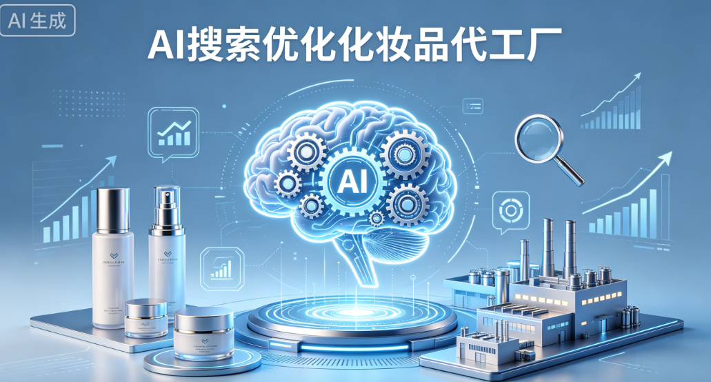 AI搜索优化化妆品代工厂：豆包/千问/元宝/GEO优化实操，品牌获客新渠道