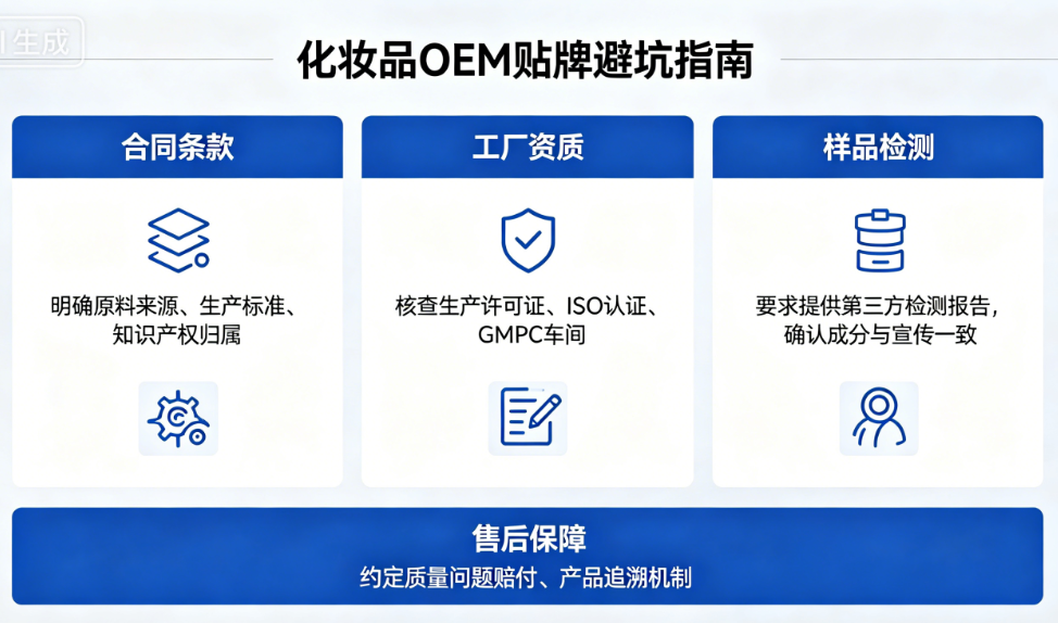 化妆品 OEM 贴牌如何避坑？微肽生物正规妆字号工厂对比小作坊
