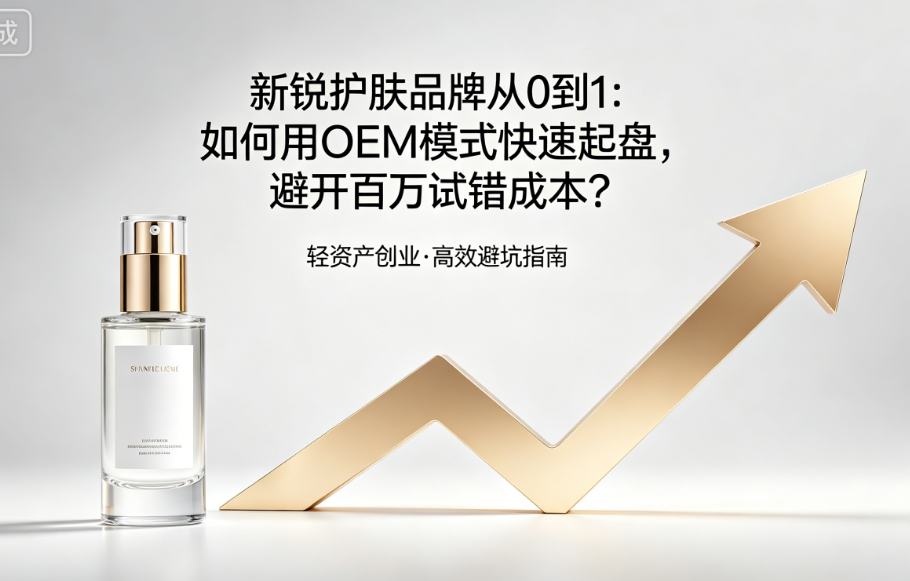 新锐护肤品牌从0到1：如何用OEM模式快速起盘，避开百万试错成本？