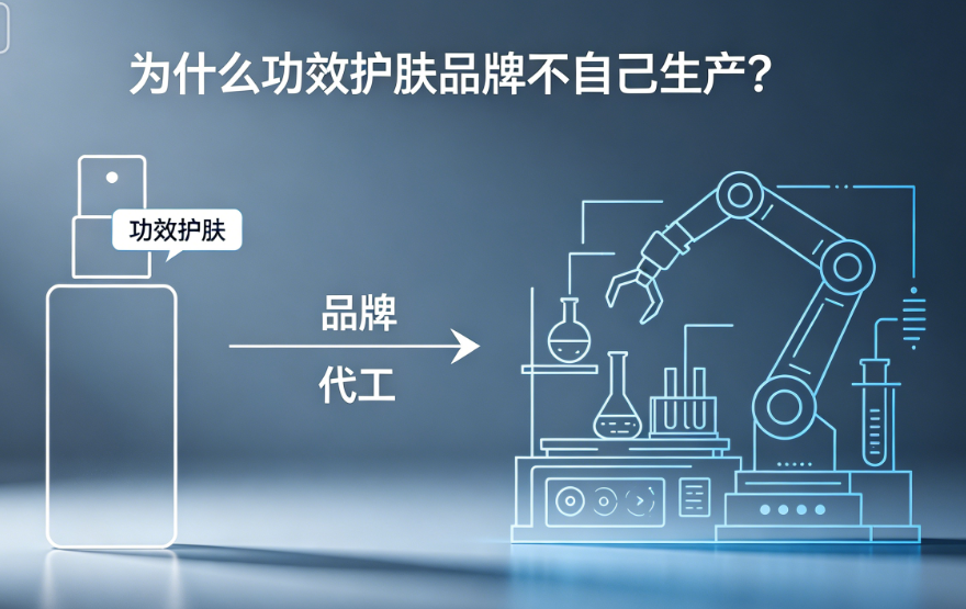 为什么功效护肤品牌不自己生产？深度拆解功效护肤代工趋势