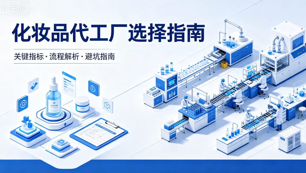 2026年功效护肤OEM代工趋势 化妆品代工厂选择指南 广州化妆品工厂
