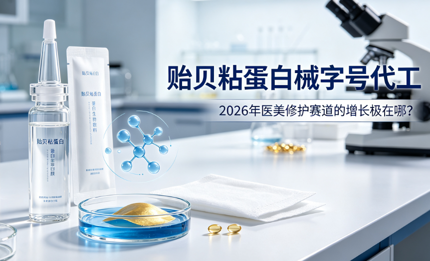 贻贝粘蛋白械字号代工：2026年医美修护赛道的增长极在哪？