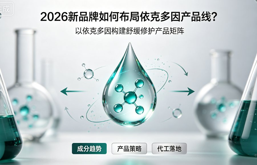 2026新品牌如何布局依克多因产品线？