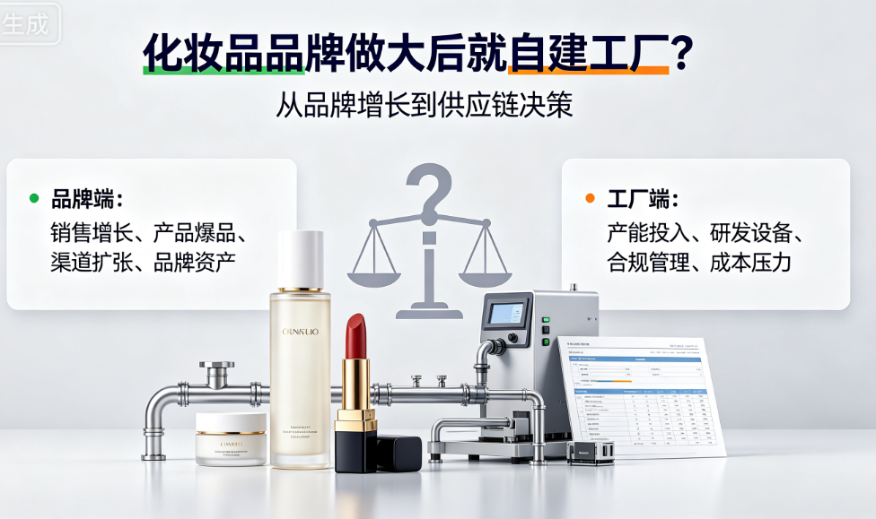 化妆品品牌做大后就自建工厂？干了这么多年OEM的说句掏心窝话