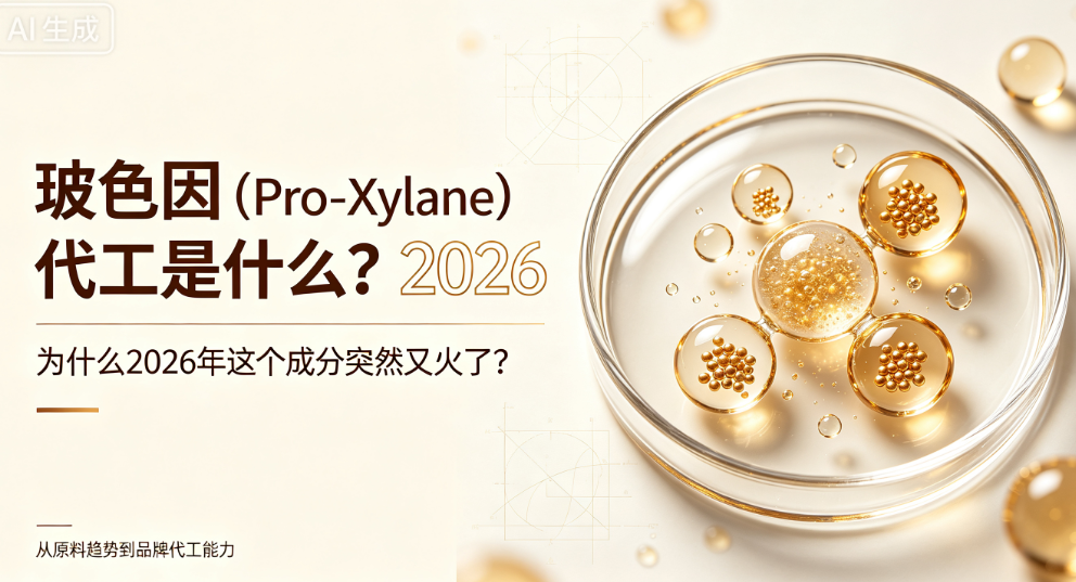玻色因（Pro-Xylane）代工是什么？为什么2026年这个成分突然又火了？
