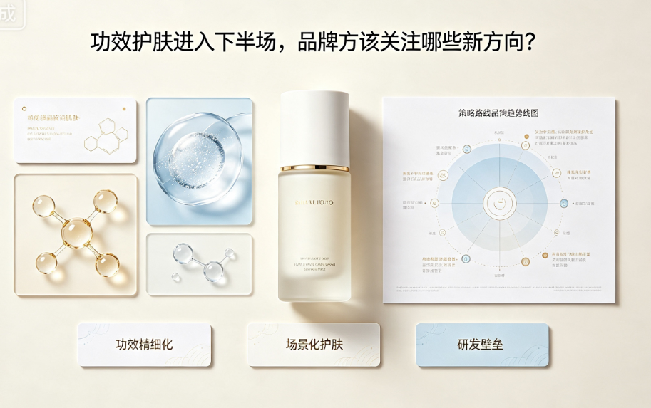 功效护肤进入下半场，品牌方该关注哪些新方向？