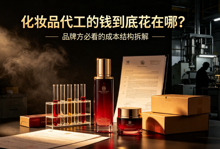 化妆品代工的钱到底花在哪？品牌方必看的成本结构拆解