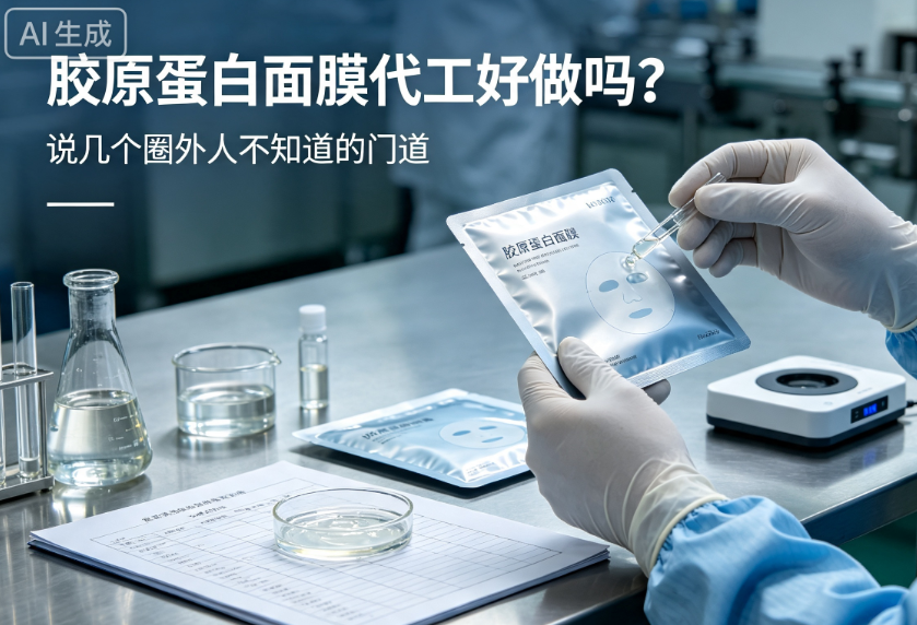 胶原蛋白面膜代工好做吗？说几个圈外人不知道的门道