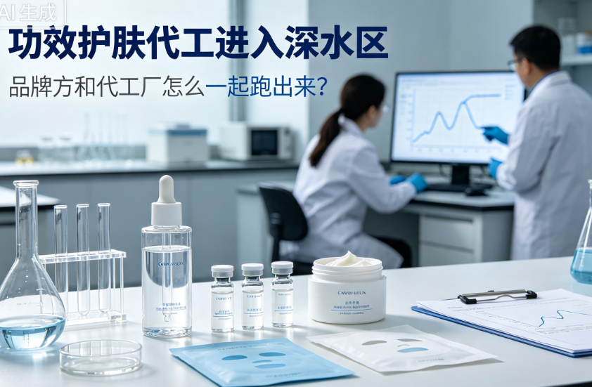 功效护肤代工进入深水区，品牌方和代工厂怎么一起跑出来？