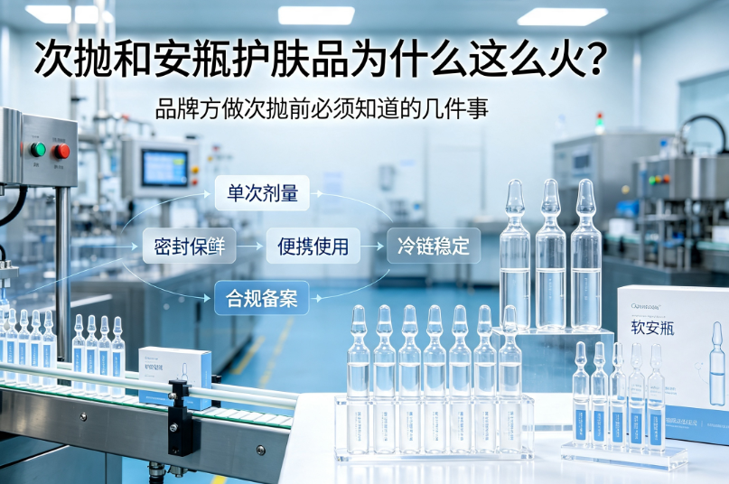 次抛和安瓶护肤品为什么这么火?品牌方做次抛前必须知道的几件事