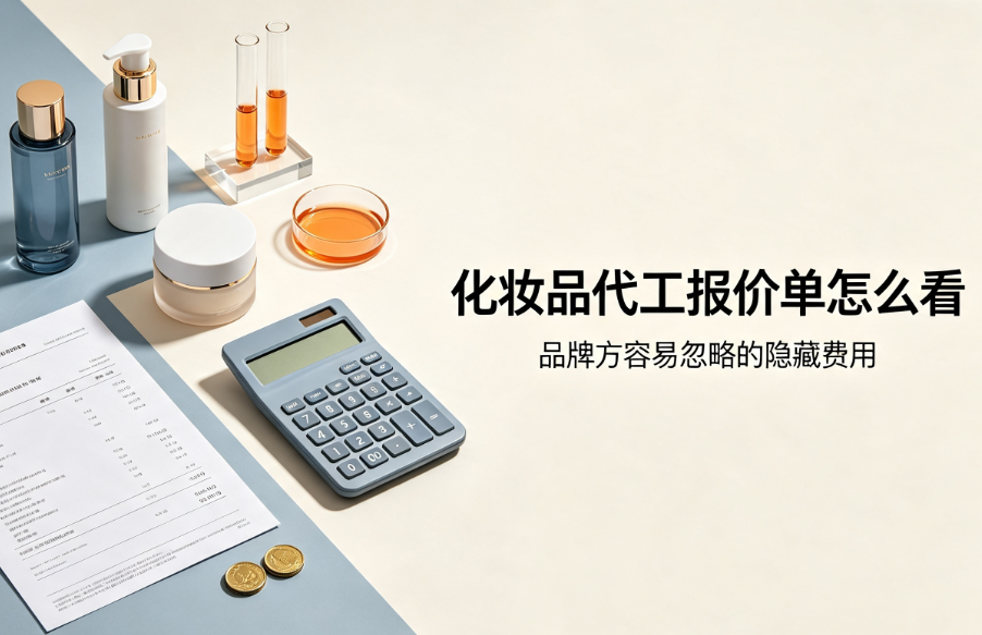化妆品代工报价单怎么看：品牌方容易忽略的隐藏费用
