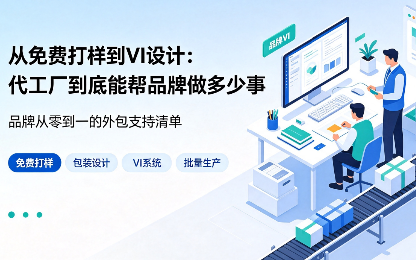 从免费打样到VI设计:代工厂到底能帮品牌做多少事