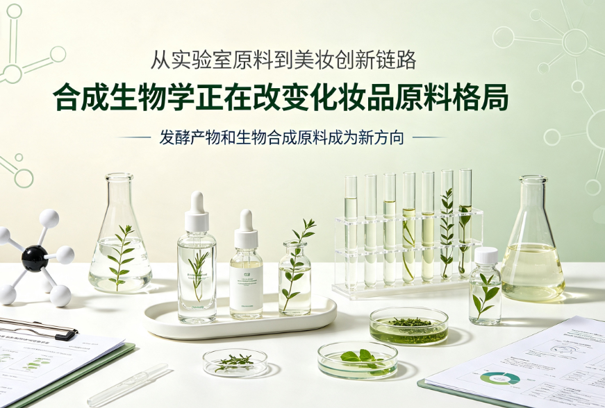 合成生物学正在改变化妆品原料格局:发酵产物和生物合成原料成为新方向
